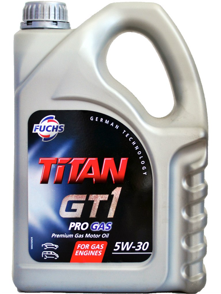 Масло моторное синтетическое - FUCHS TITAN GT1 PRO GAS 5W30 4л